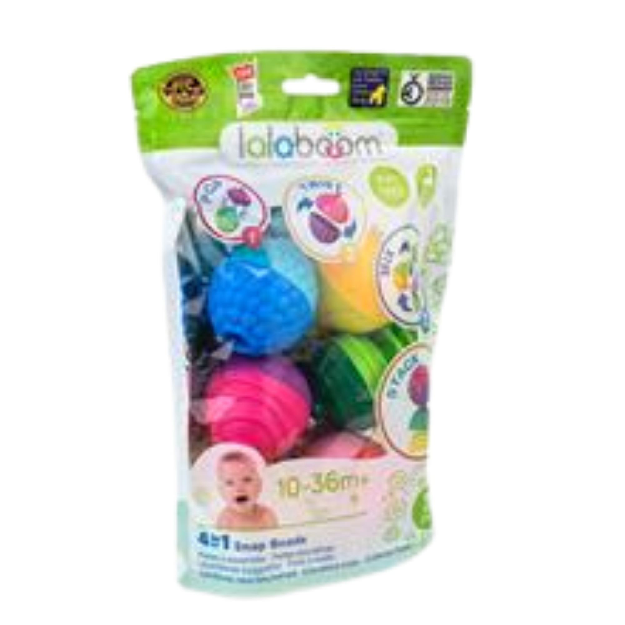 Lalaboom Beads Animals 21pc - Lucky Duck Toys