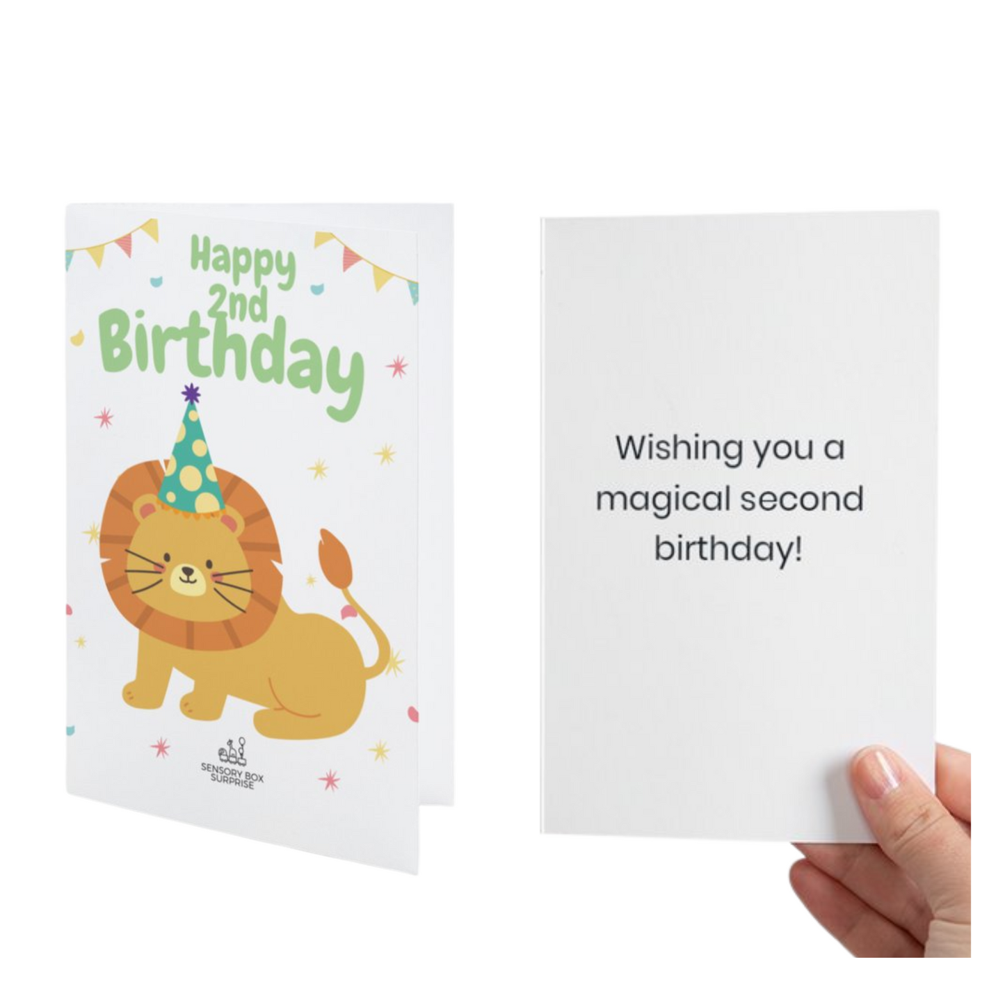 Second Birthday Card & Gift Wrap