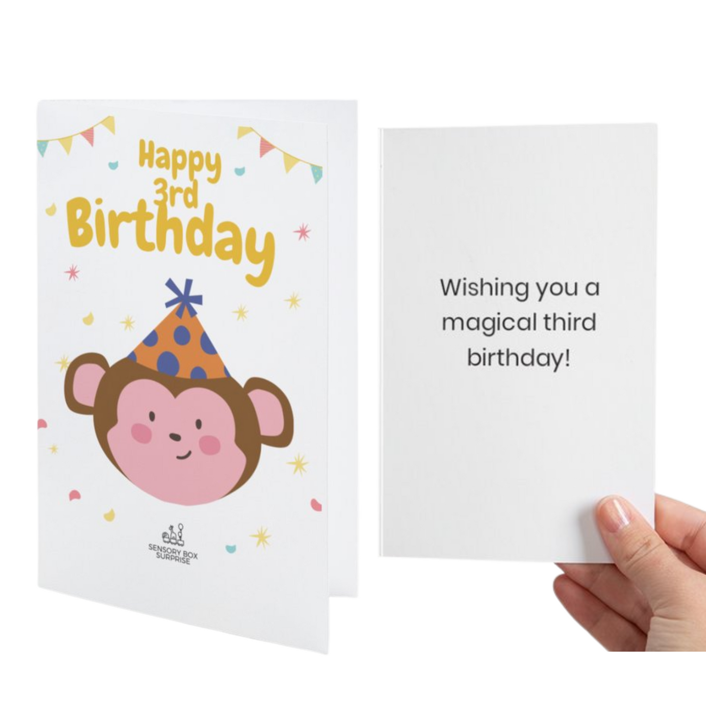 Third Birthday Card & Gift Wrap