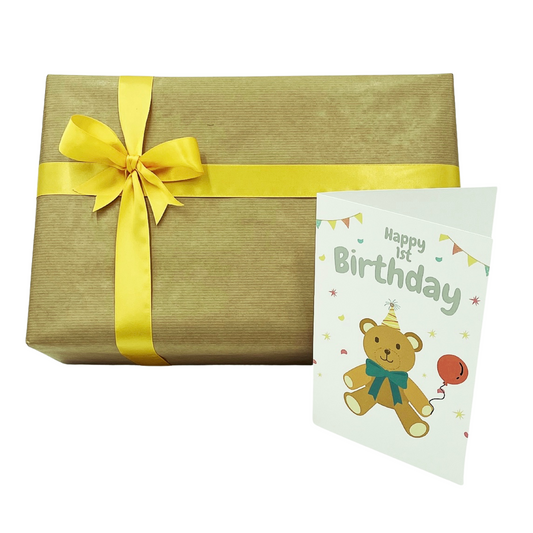 First Birthday Card & Gift Wrap