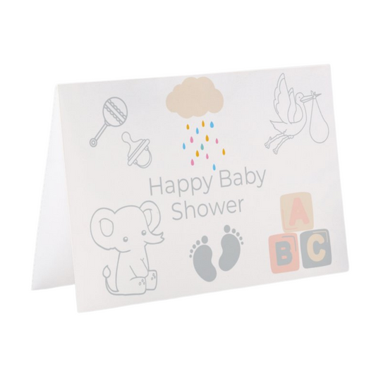 Baby Shower Card & Gift Wrap