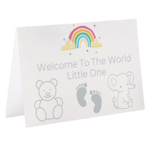 Newborn Baby Card & Gift Wrap