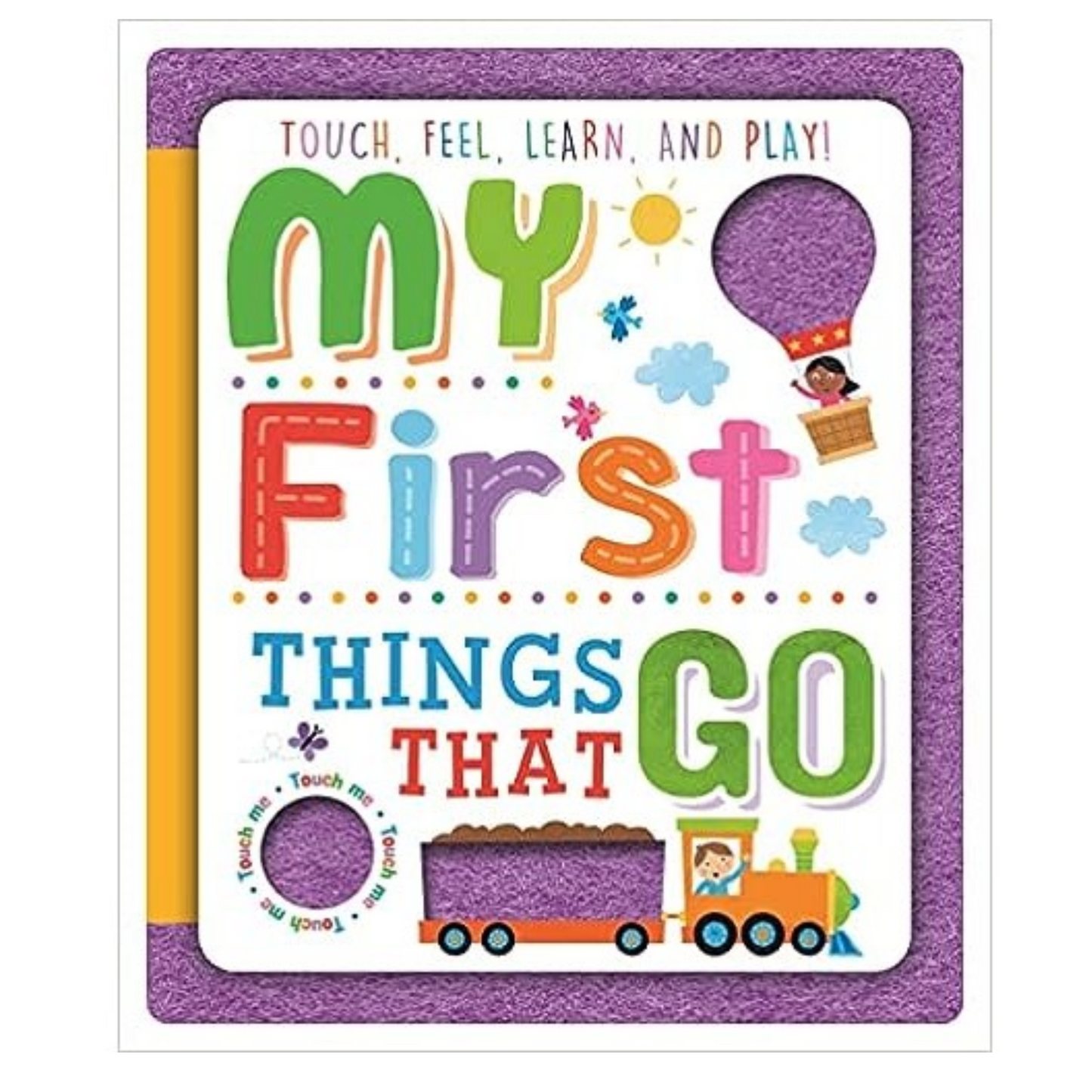 My First Things That Go (Sensory Felt Book) - Interest age 3-6 years