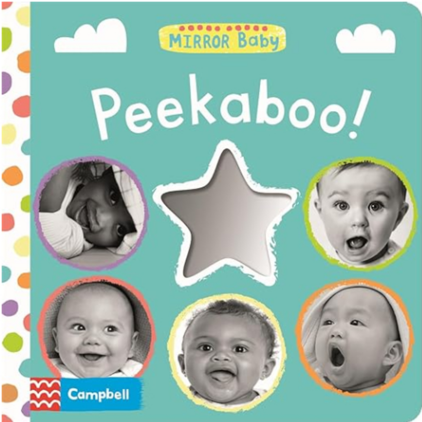 Mirror Baby Peekaboo Board Book - Interest age 0-2 years