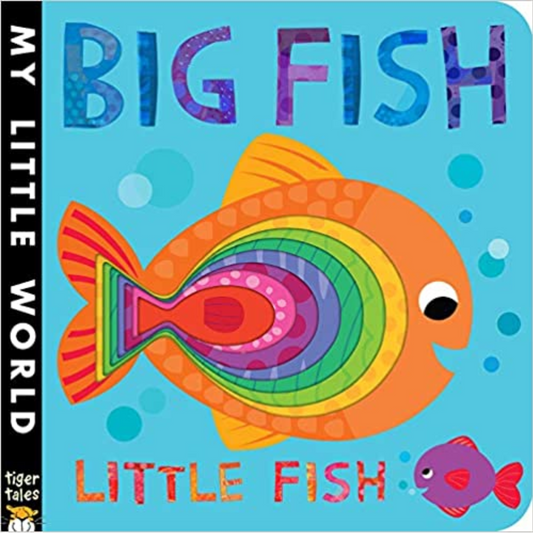 My Little World: Big Fish, Little Fish Board Book By Fhiona Galloway - Interest age 2-5 Years
