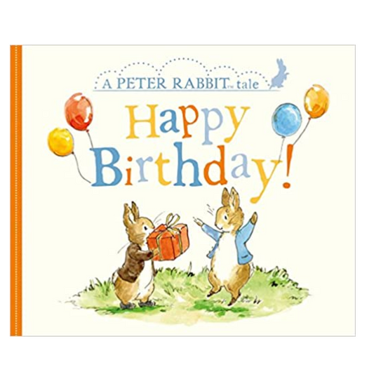 Peter Rabbit Tales - Happy Birthday Board Book By Beatrix Potter - Interest age 1-4 Years