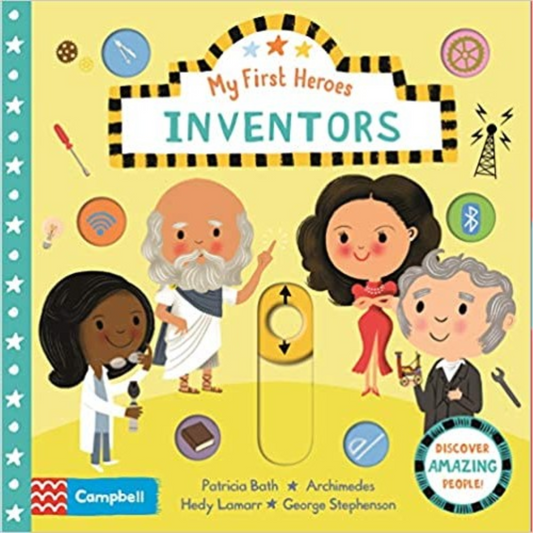 My First Heroes Inventors - Discover Amazing People Board Book - Interest age 2-5 Years