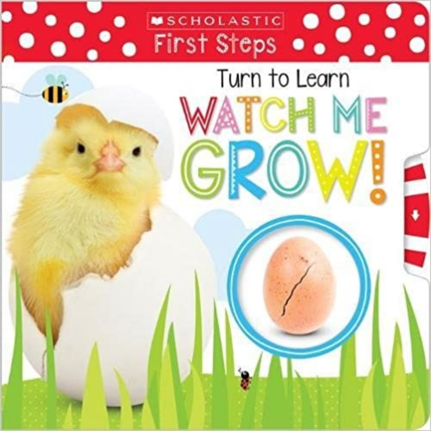 Turn To Learn Watch Me Grow Interactive Board Book - Interest ages 2-5 Years