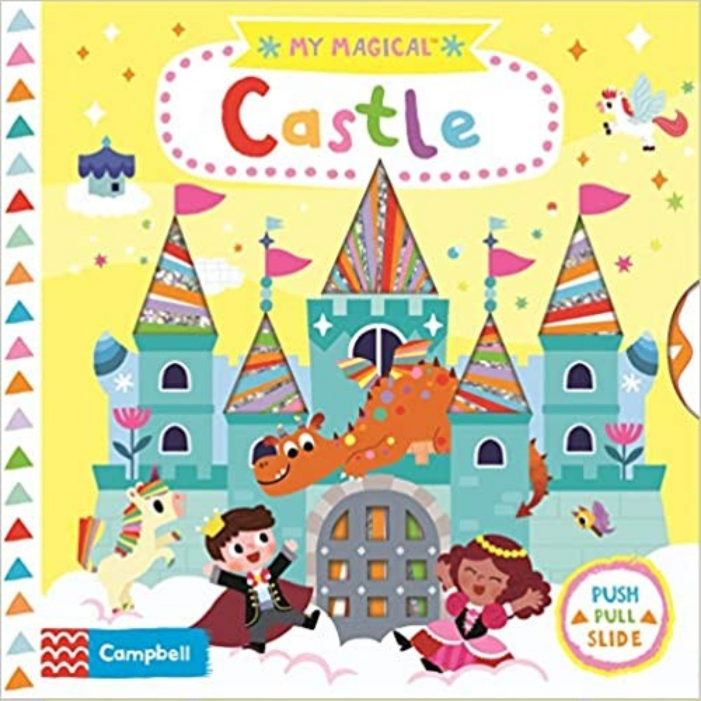 My Magical Castle, Push Pull and Slide Board Book - Interest age 1-4 Years