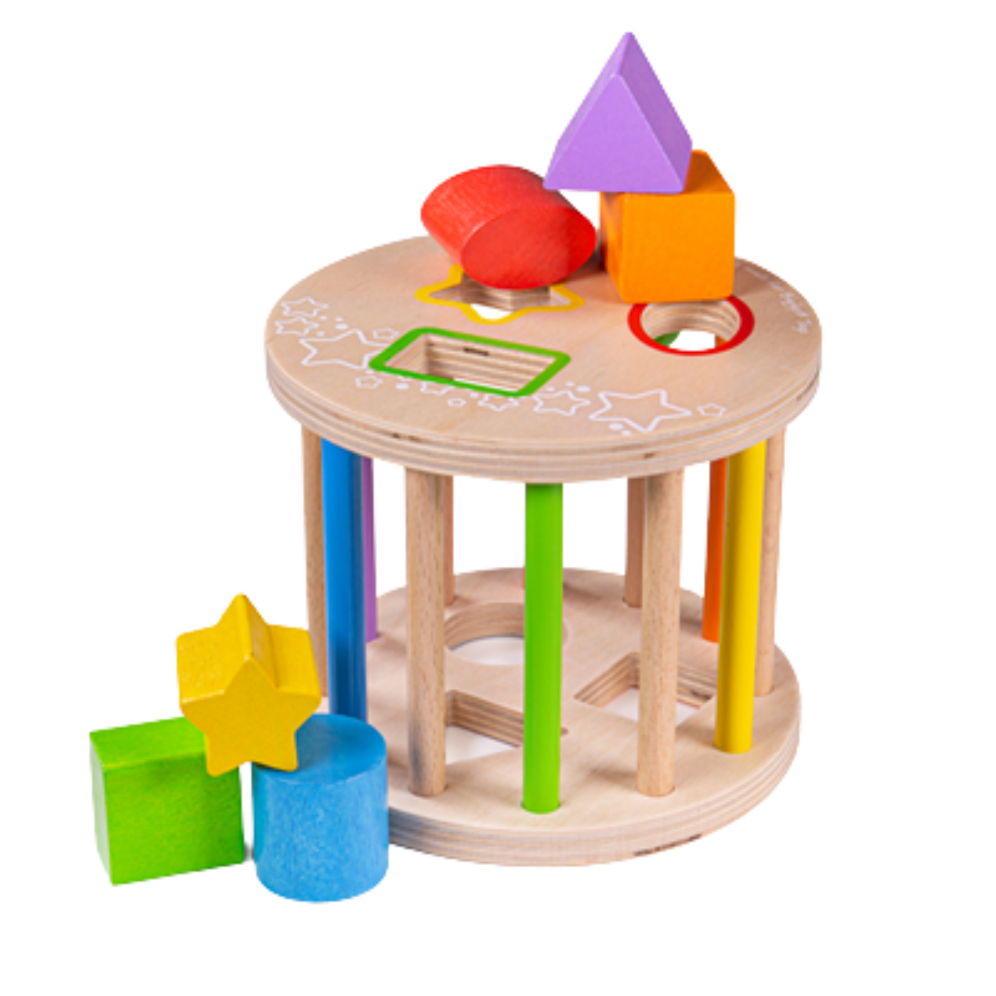 First Rolling Shape Sorter Bigjigs Toys - 12 Months+