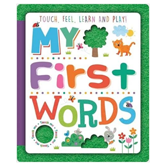 My First Words Felt Book - Touch, Feel, Learn & Play - Interest age 3-6 years