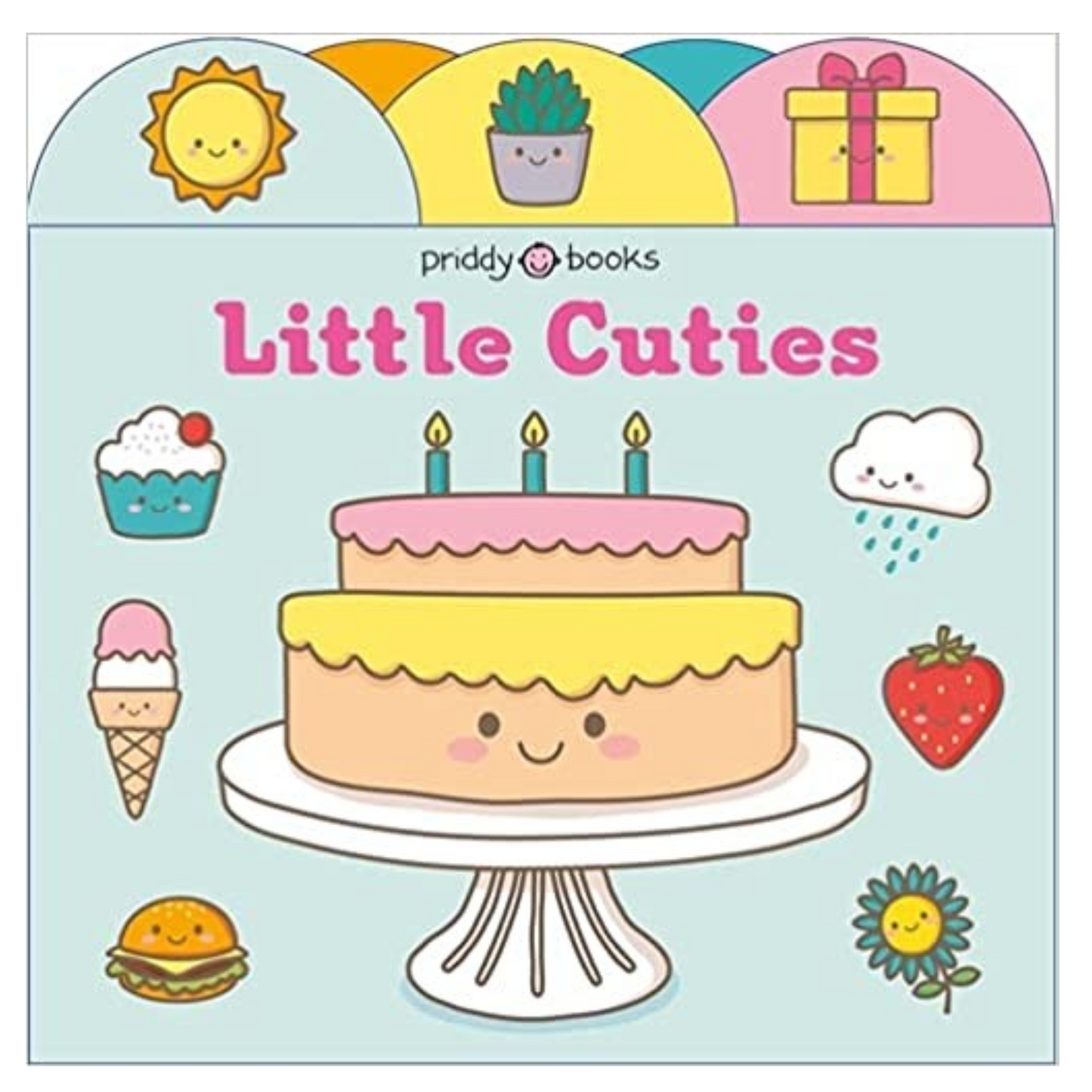 Little Cuties Pull The Tab Board Book - Interest age 12 months+