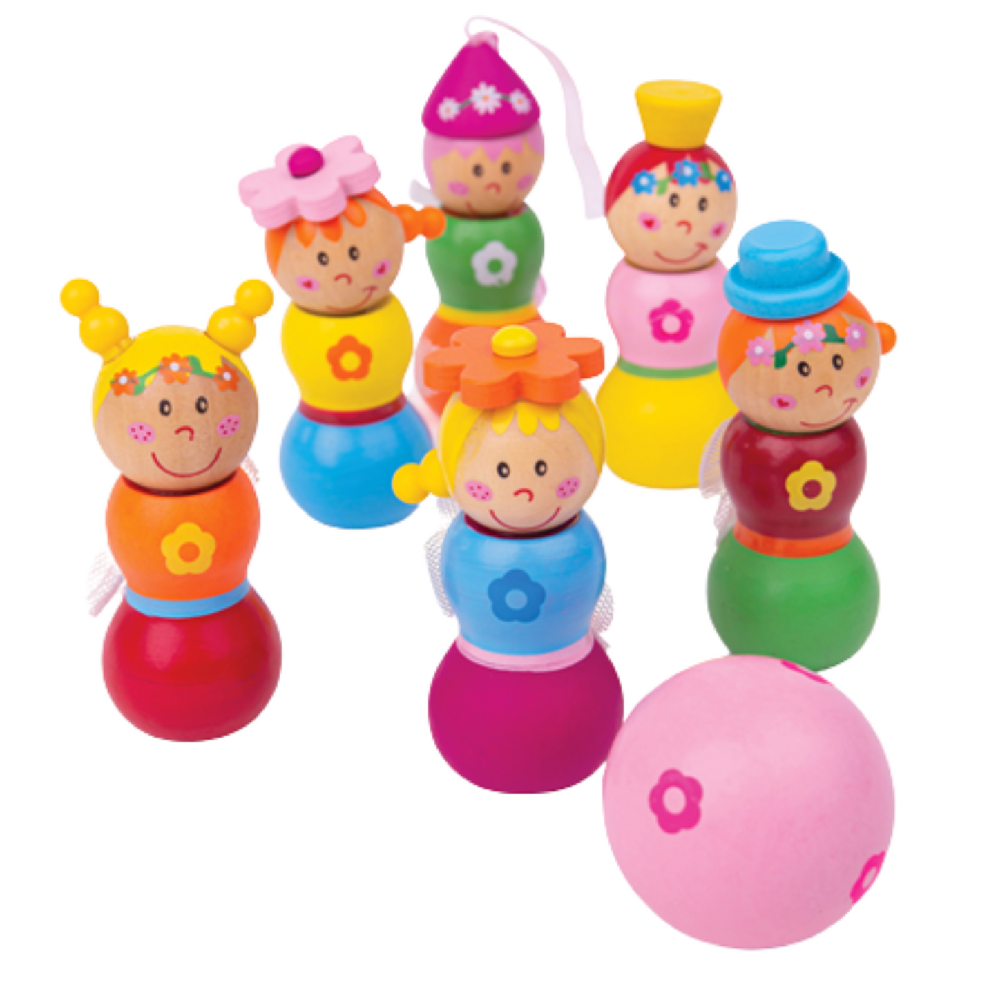 Bigjigs Toys Fairy Skittles - Suitable 2 Years +