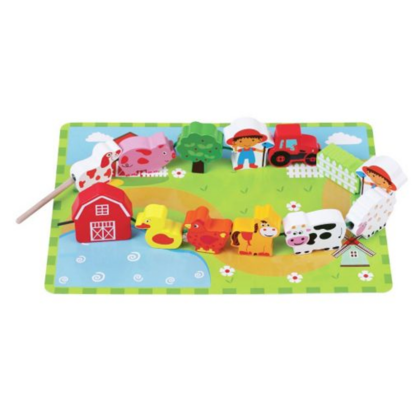 Jumini Farm Lacing Game - Suitable 24 months+